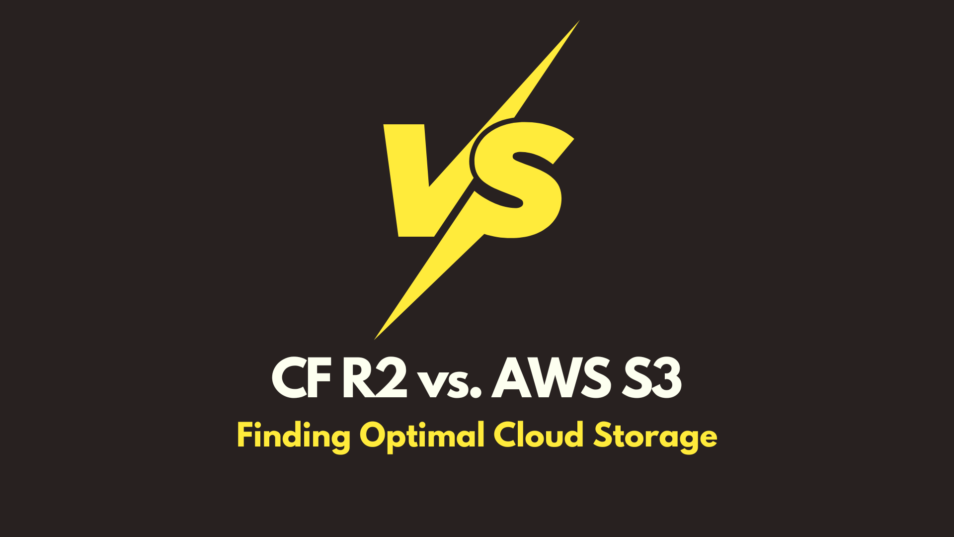 Cloudflare R2 vs AWS S3: A Comparative Guide to Optimal Cloud Storage cover image