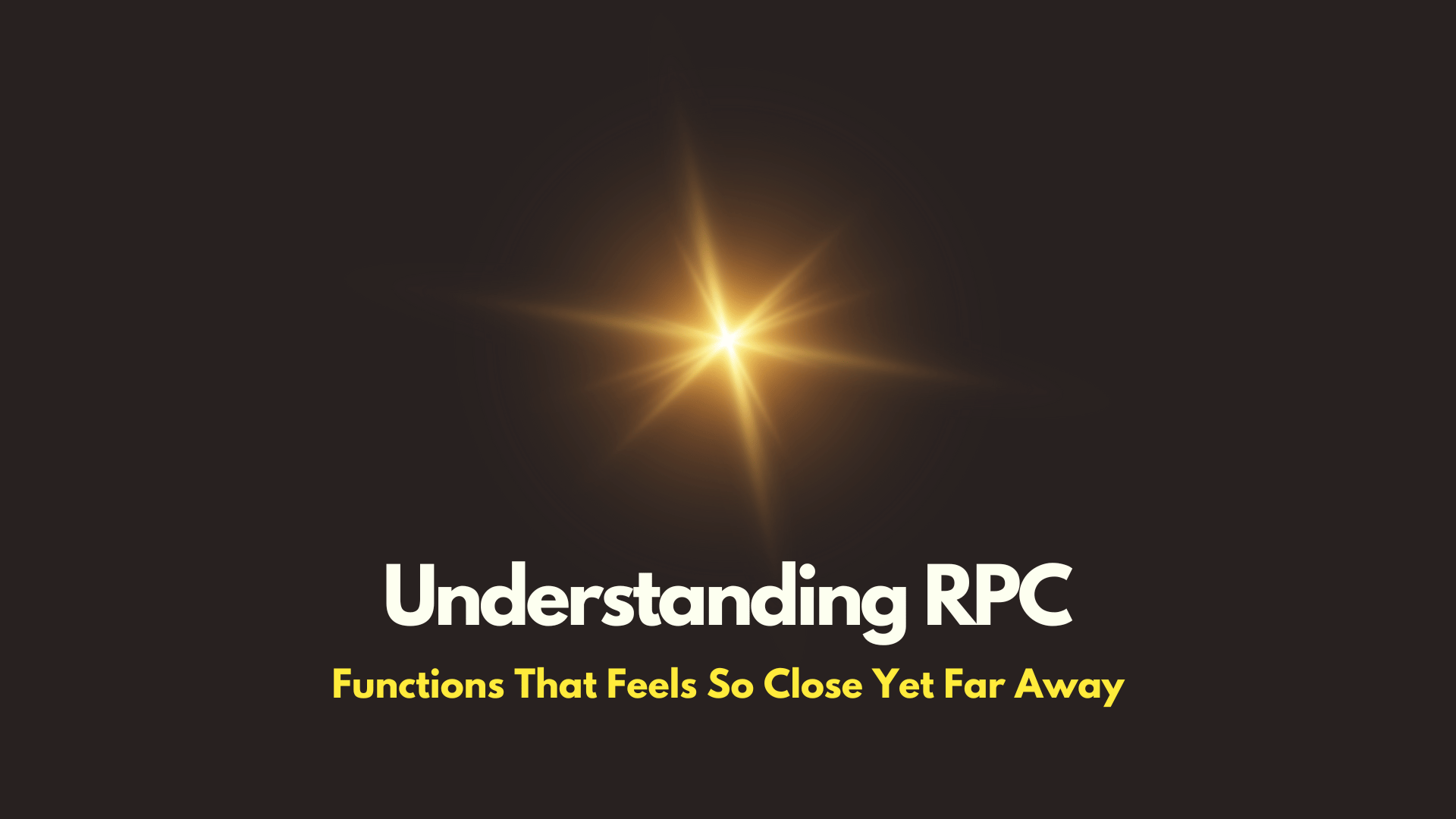 Understanding RPC: A Quick Guide cover image